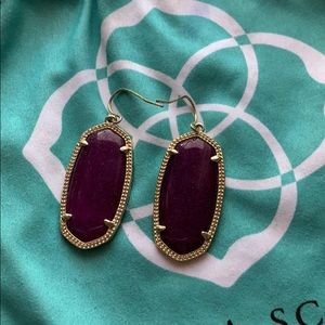 Kendra Scott Purple Earrings